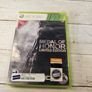 Medal of Honor Limited Edition Xbox 360 EA Games Blockbuster Case M Rated FPS